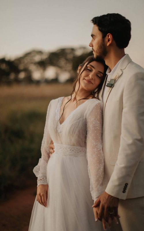 Casamento boho com decoração em tons pastel em Minas Gerais